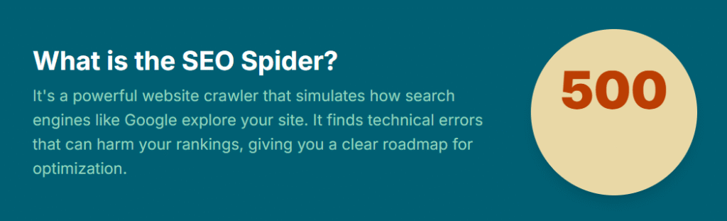 What is seo spider