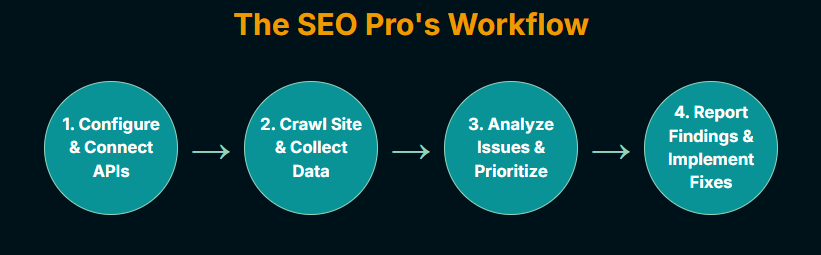 Screaming frog workflow